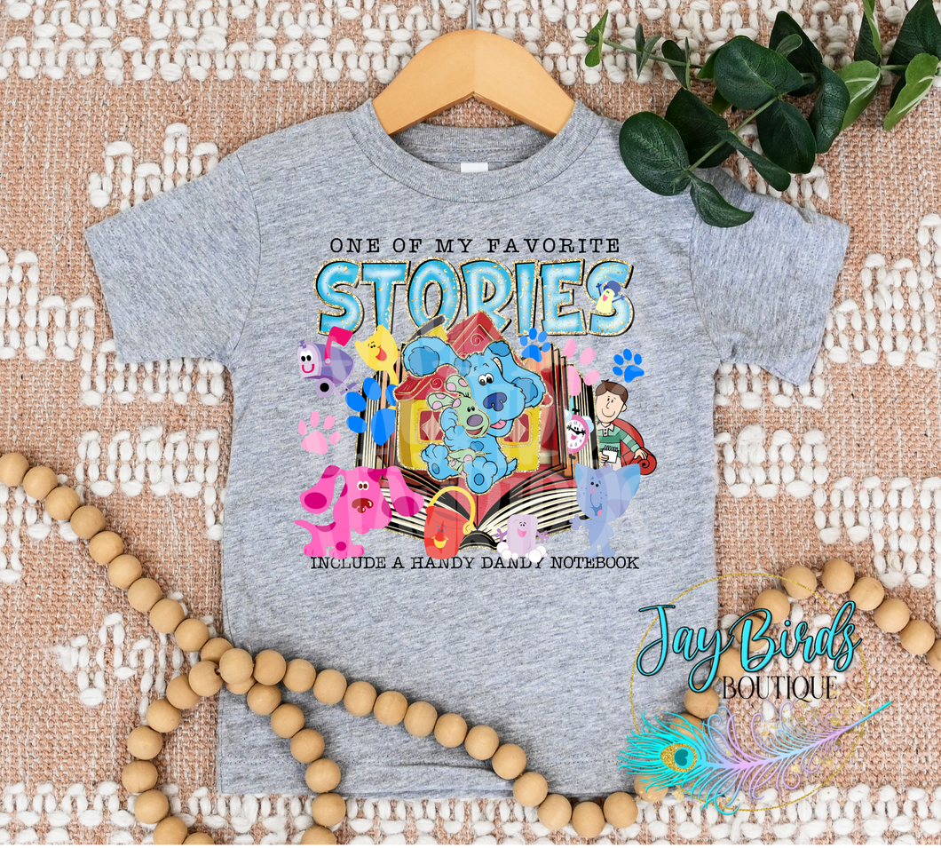 Favorite Stories Blues Solid Tee
