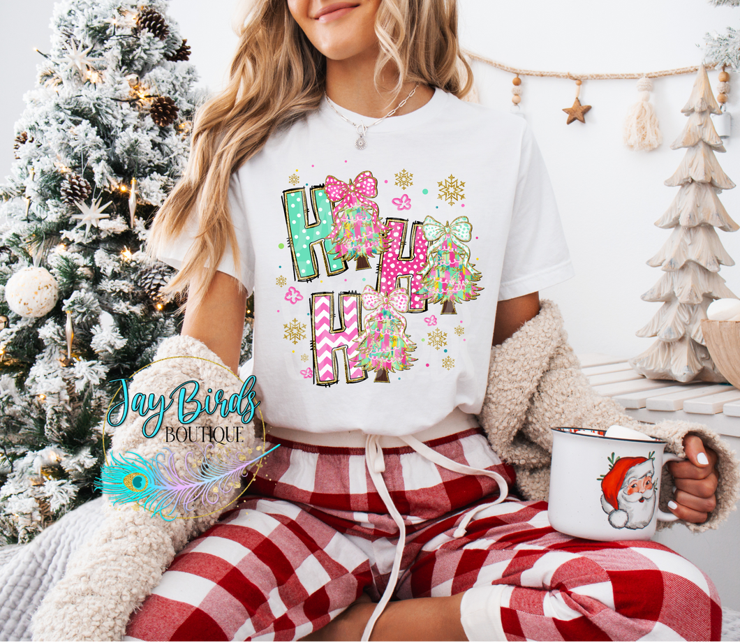 Ho Ho Ho Solid Tee