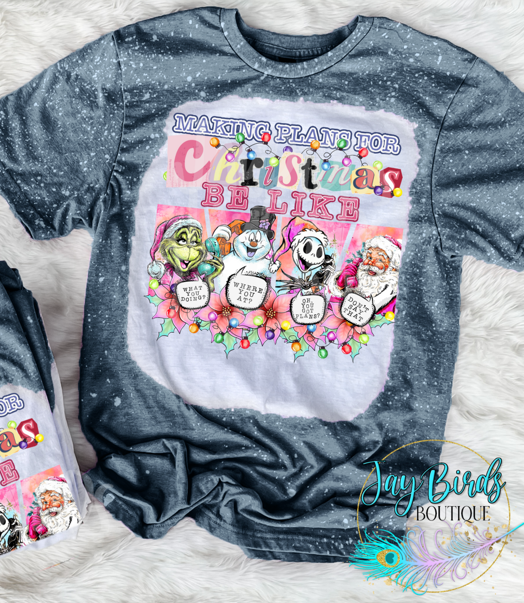 Making plans for Christmas