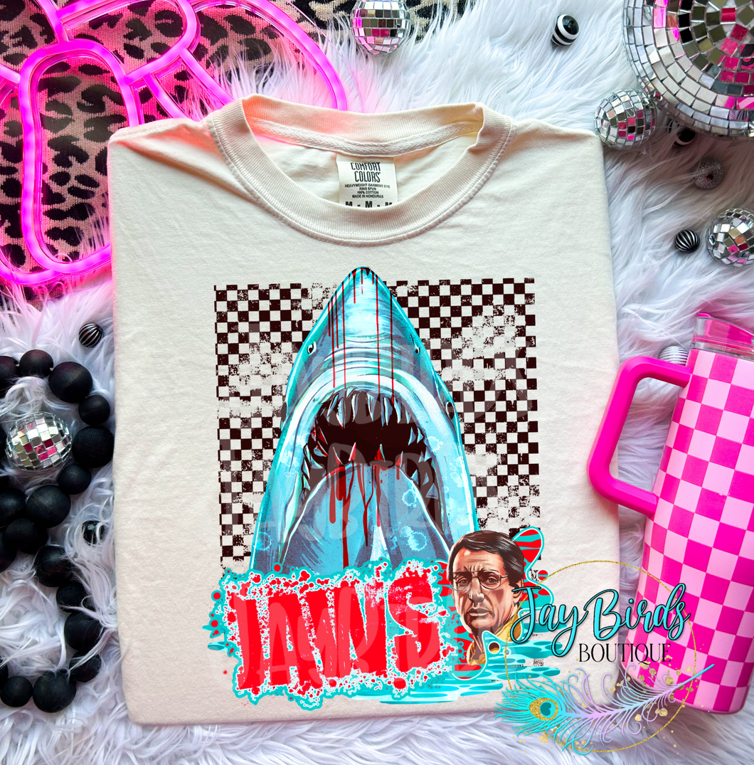 Jaws Retro Solid Tee