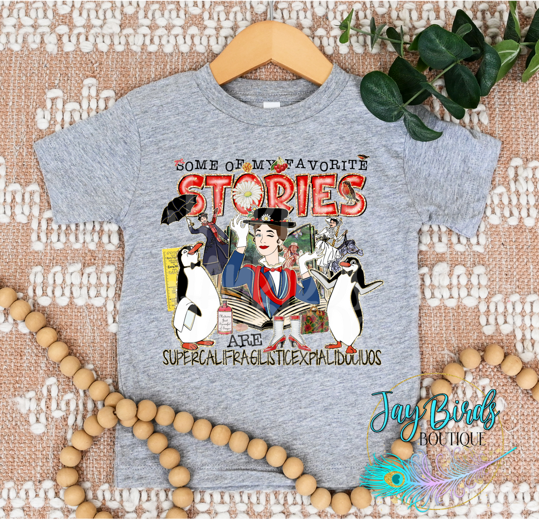 Favorite Stories Poppins Solid Tee