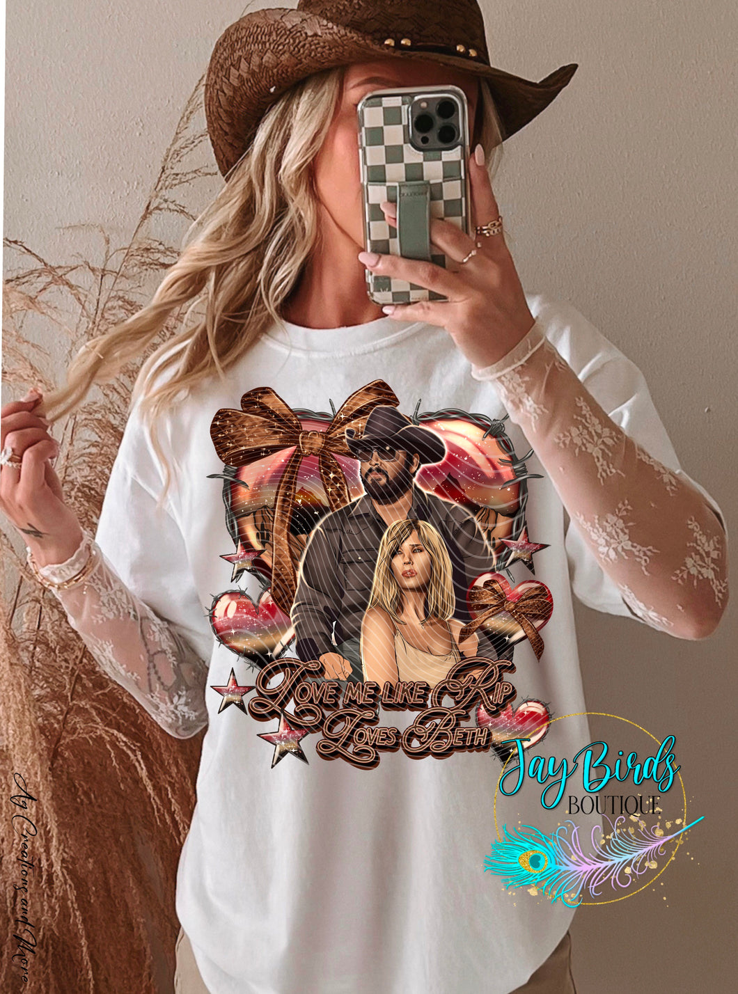 Love me like Rip loves Beth Solid Tee