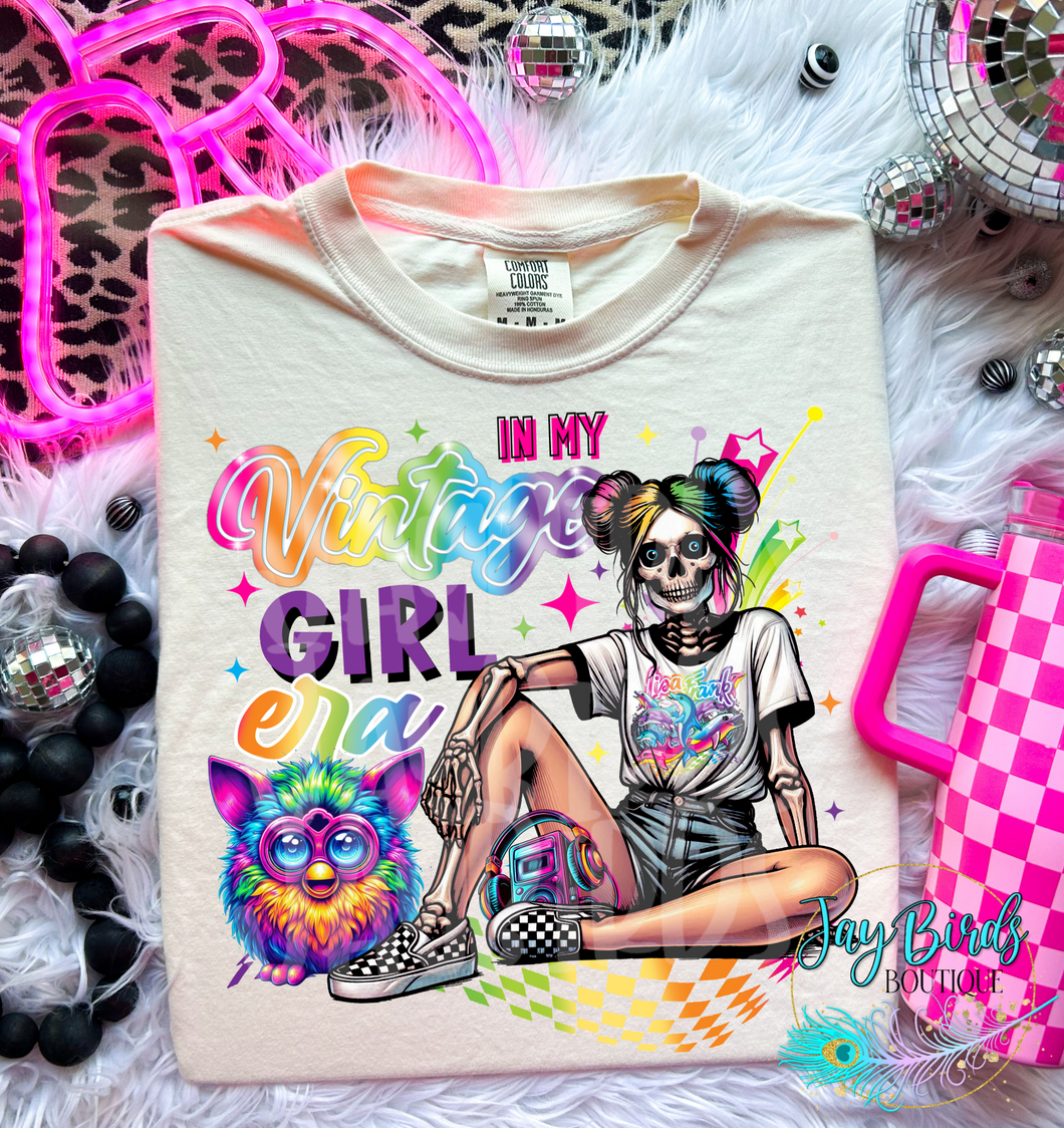 In my vintage girl era LF Solid tee