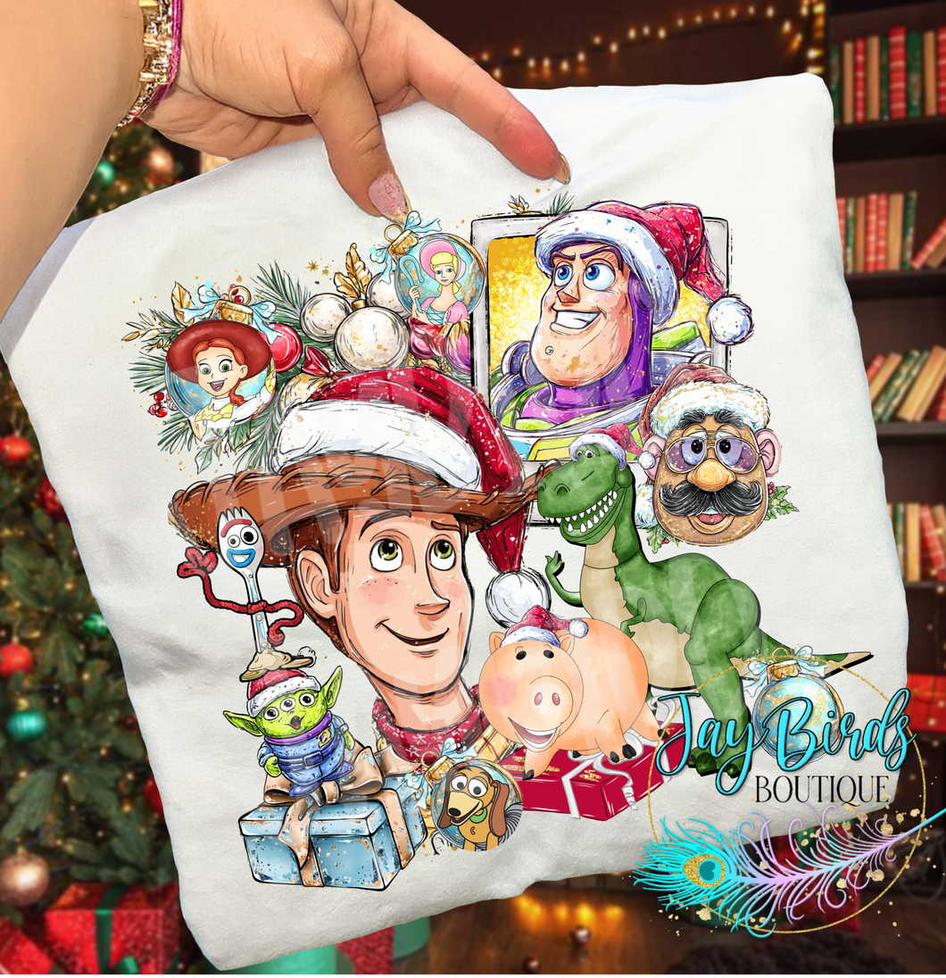 Christmas Polaroid Toys Solid tee