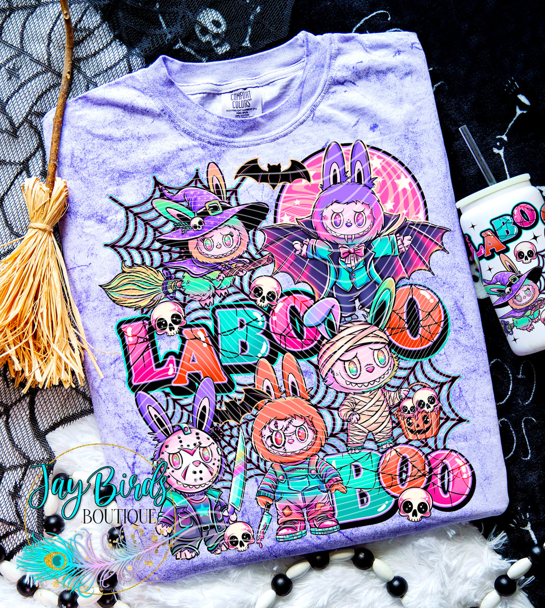 Labubu Halloween Solid tee