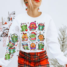 Load image into Gallery viewer, Green Guy Nuggets Crew W/ Sleeve Print
