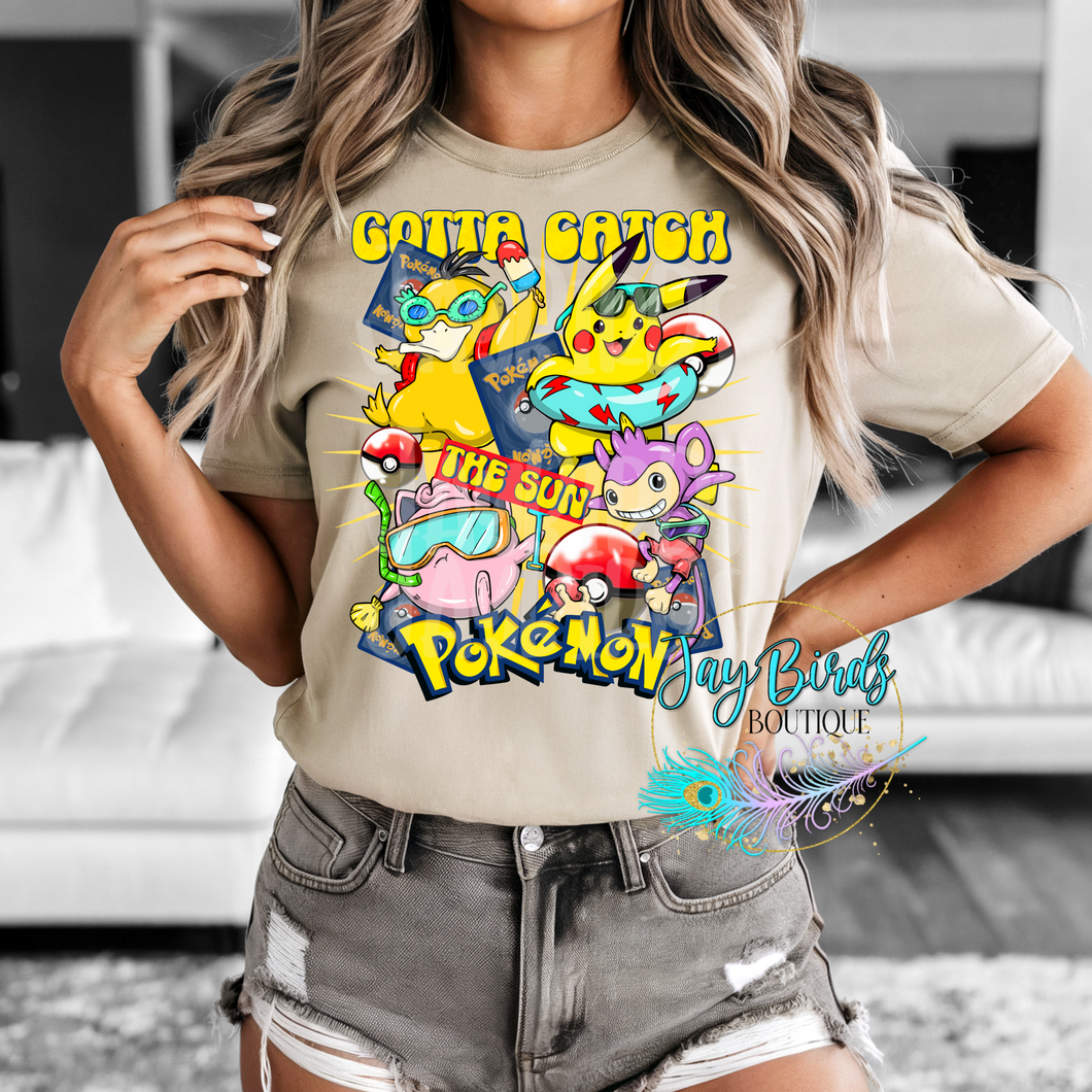 Summer Poke Solid Tee