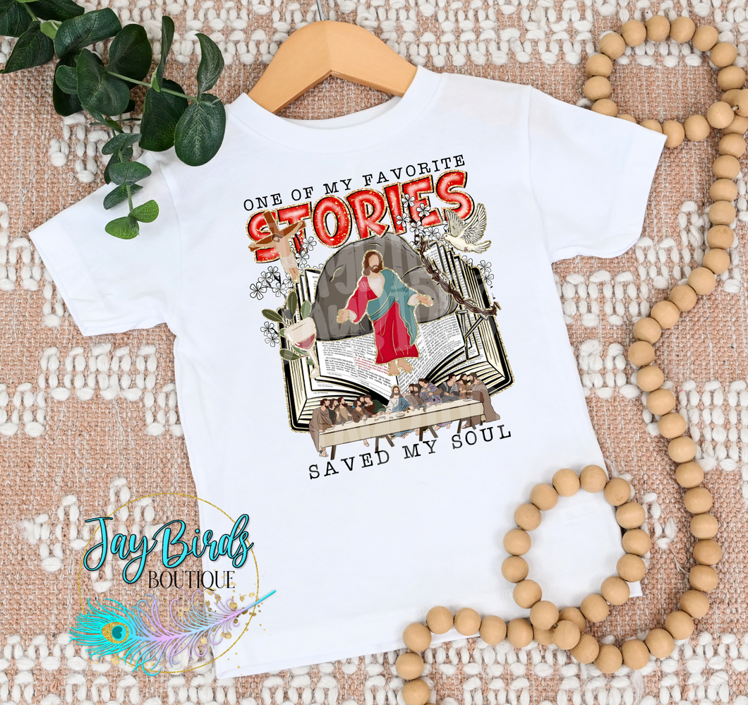 Favorite Stories Bible Solid Tee