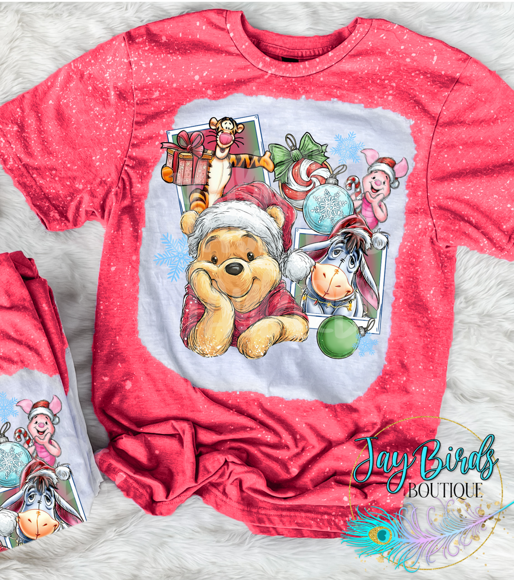 Christmas Polaroid Pooh