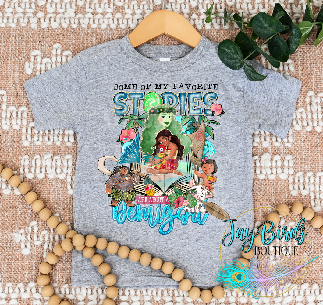 Stories Moana Solid Tee