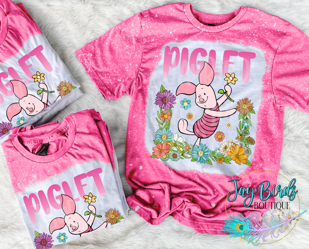 Floral Piglet