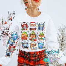 Load image into Gallery viewer, Elf Nuggets Crew W/ Sleeve Print
