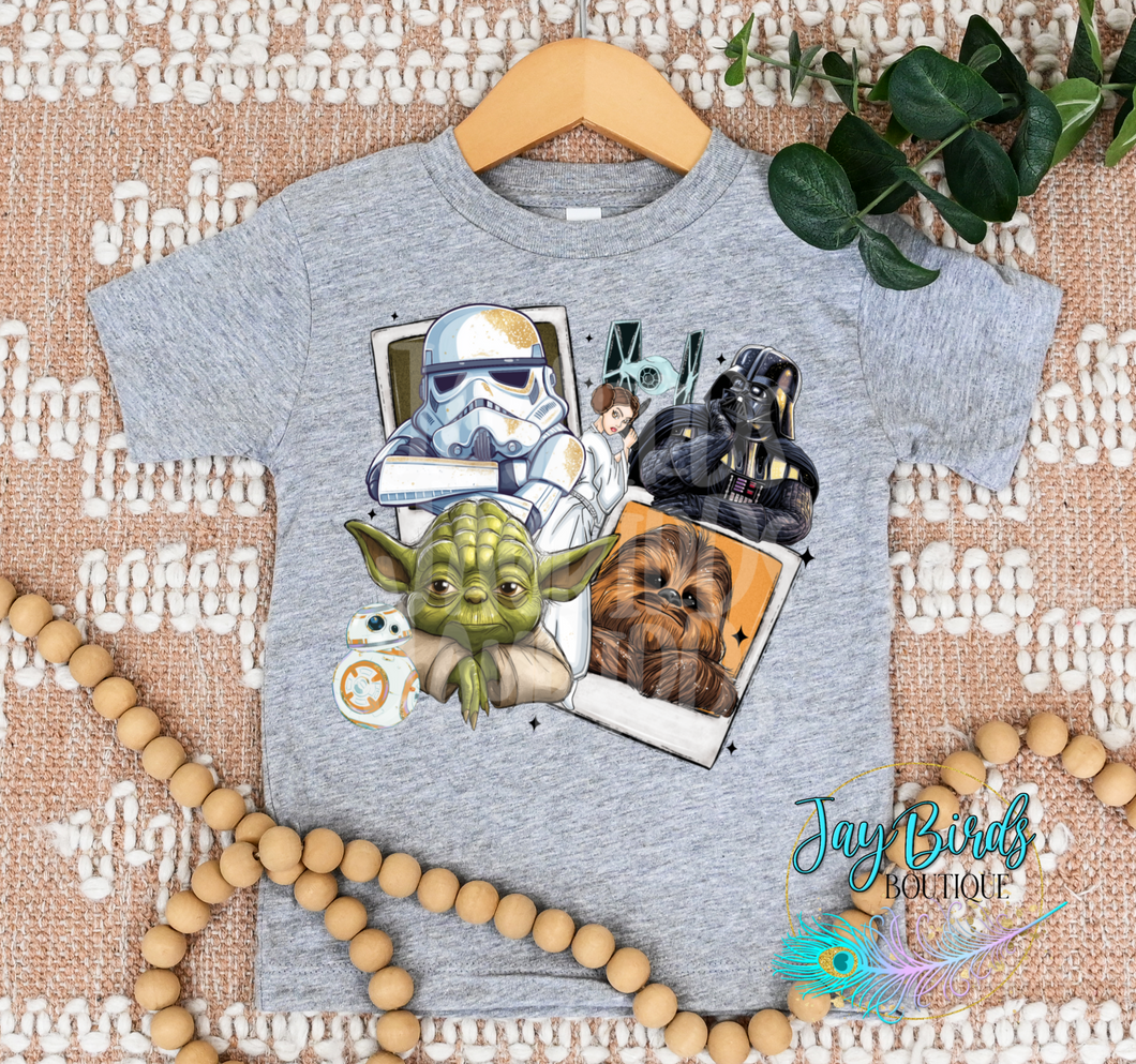 Polaroid Star Wars Solid Tee