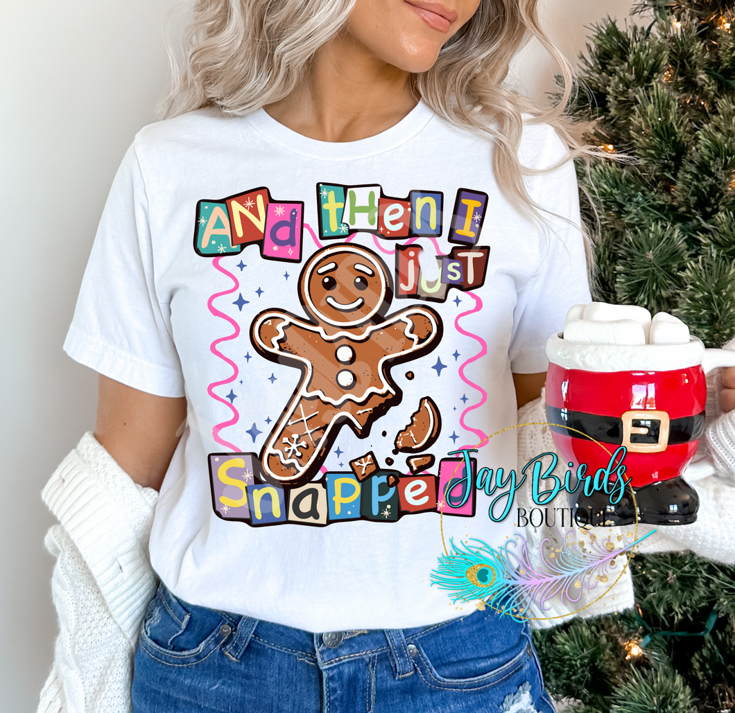 And then i just snapped Solid tee