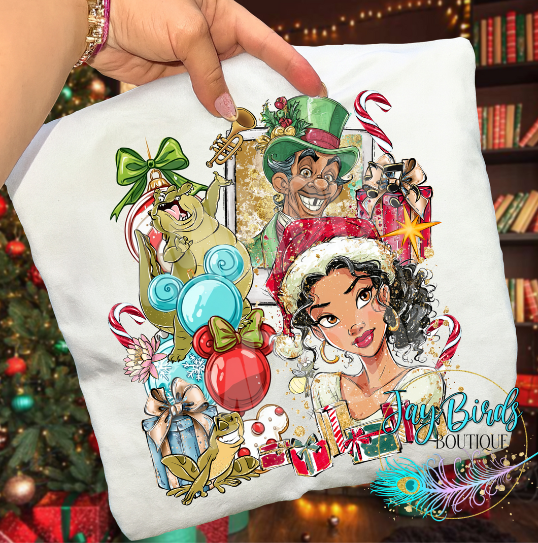 Christmas Polaroid Tiana Solid tee