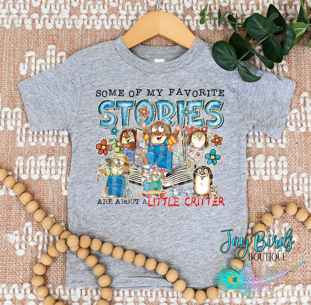 Favorite Stories Little Critter Solid Tee