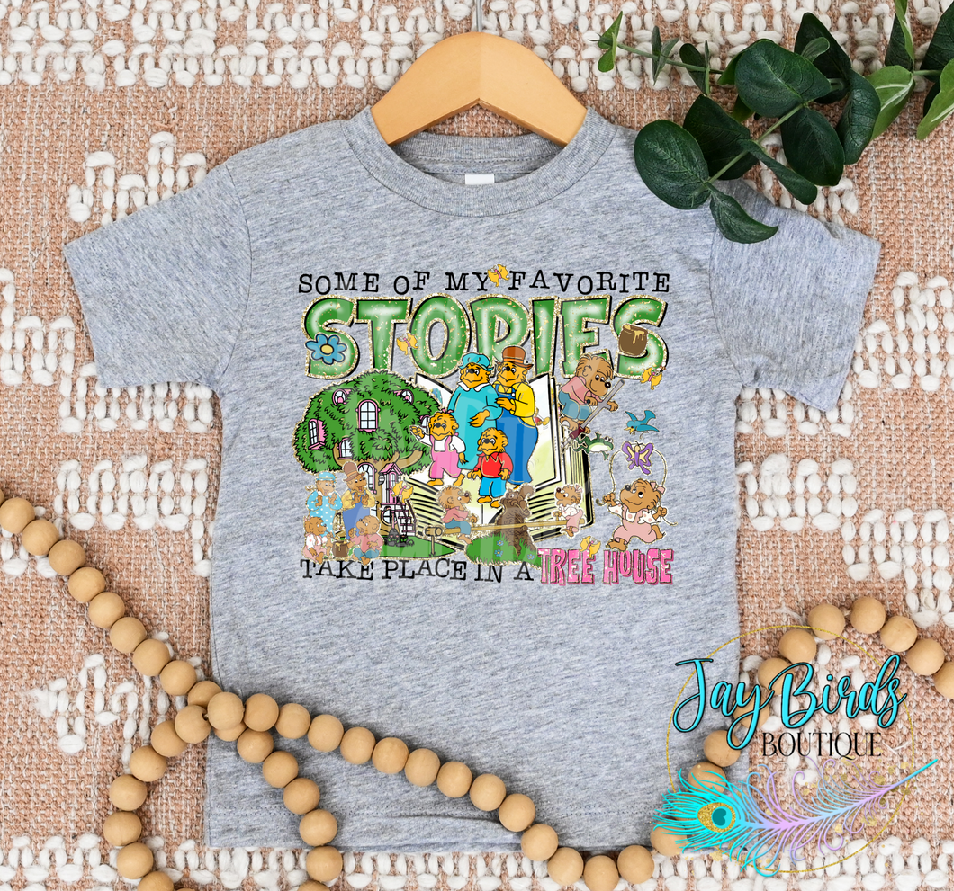 Favorite Stories Bears Solid Tee