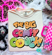 Load image into Gallery viewer, The Big Comfy Couch Logo Solid tee
