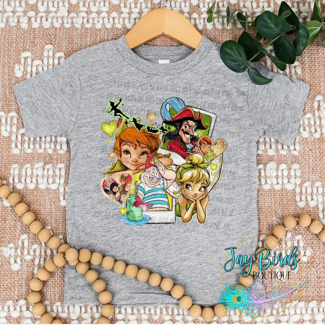 Polaroid Peter & Tink Solid Tee