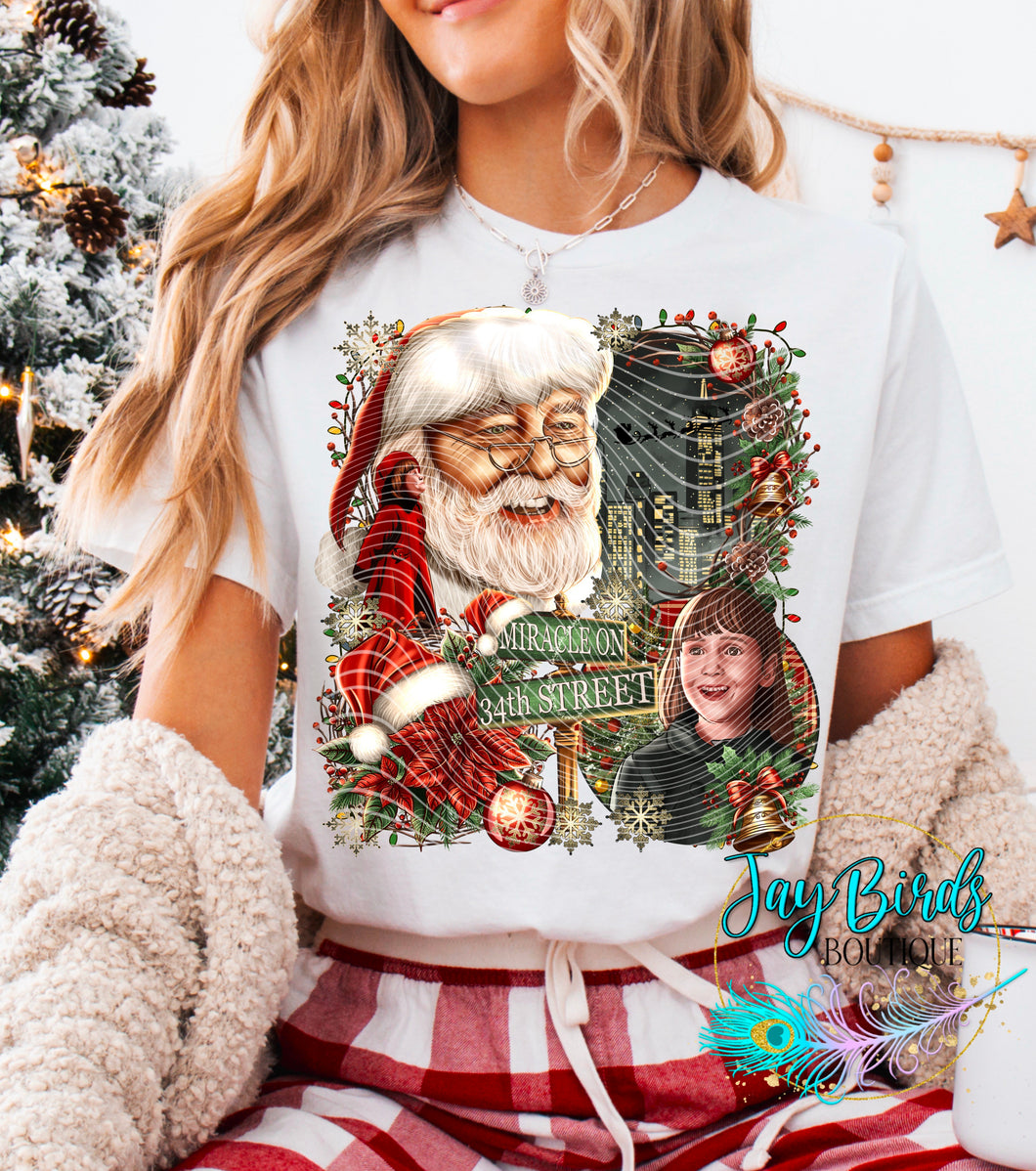 Miracle on 34th St. Solid tee