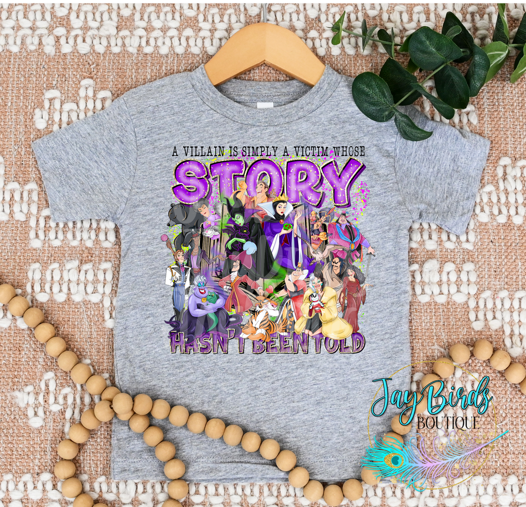 Stories Villains Solid Tee