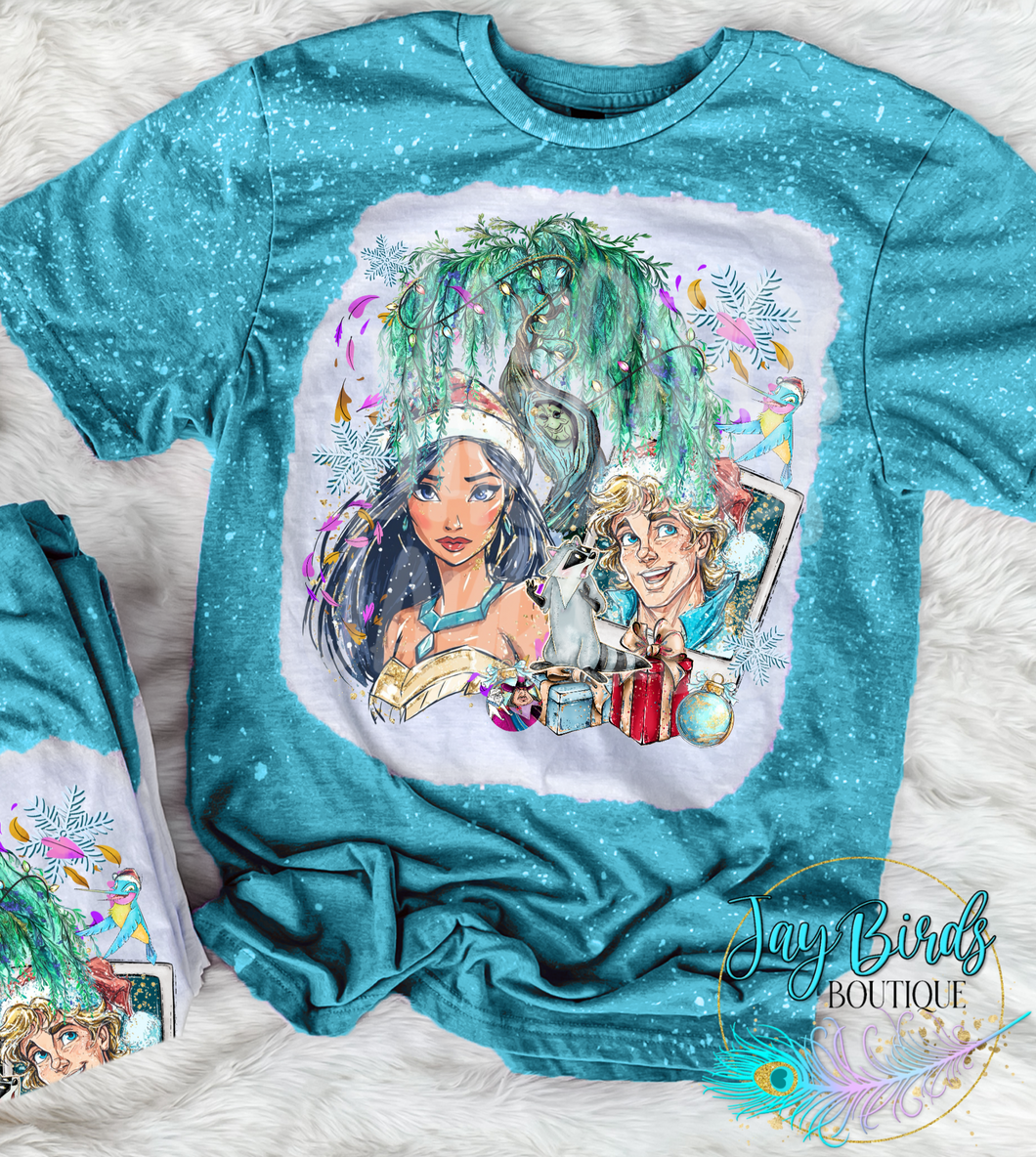 Christmas Polaroid Pocahontas