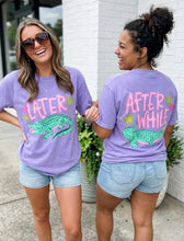 Load image into Gallery viewer, Front &amp; Back Gator Solid tee (Pink)
