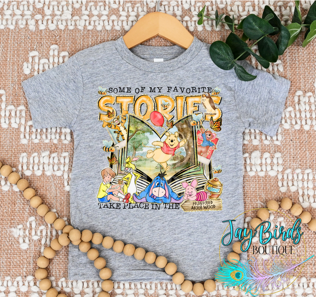 Favorite Stories Pooh Solid Tee