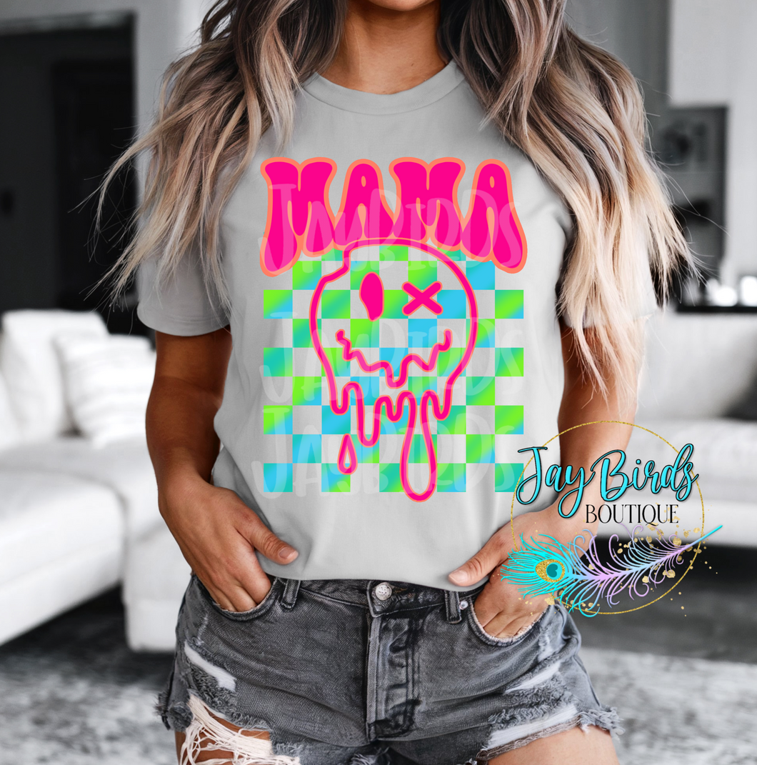 Retro Mama Solid Tee