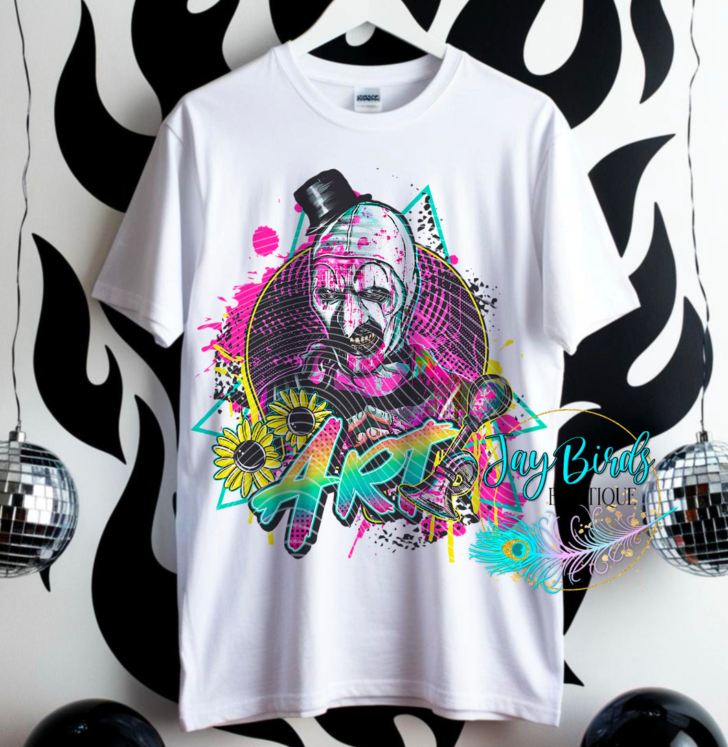 Art Splatter Solid tee