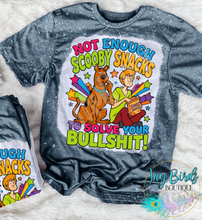 Load image into Gallery viewer, Not enough Scoob Snacks..
