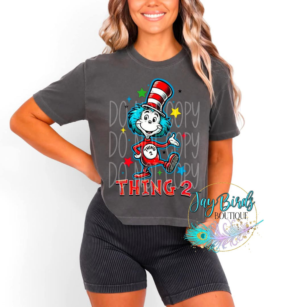 Thing 2 Solid Tee