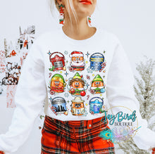 Load image into Gallery viewer, Elf Nuggets Crew W/ Sleeve Print
