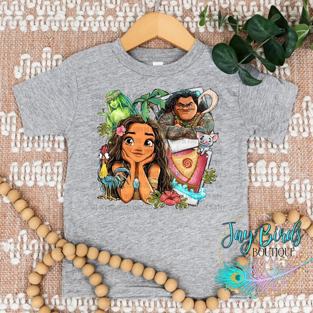 Polaroid Moana Solid Tee