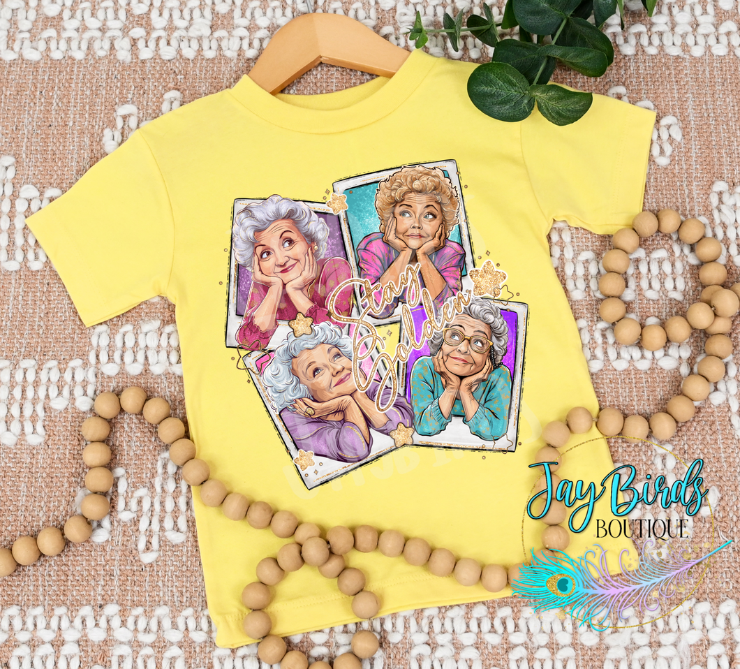 Polaroid Golden Solid Tee