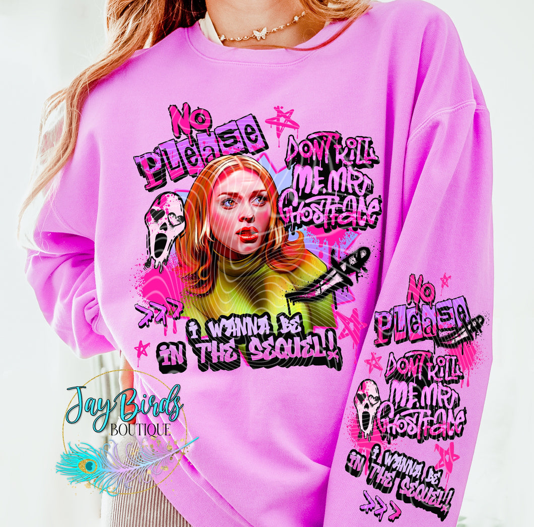 Tatum Scream W/ Sleeve Print