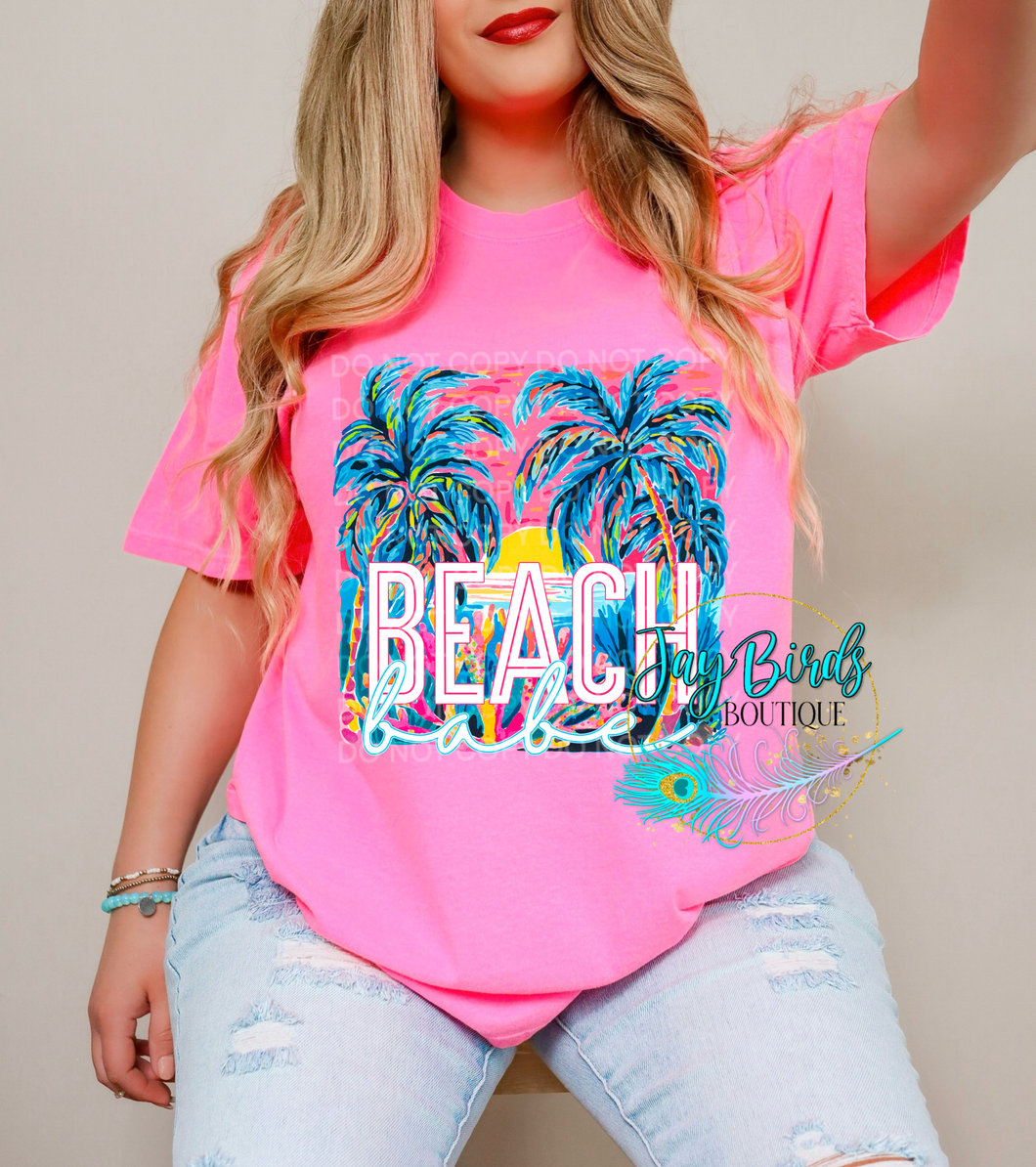 Beach Babe Solid Tee