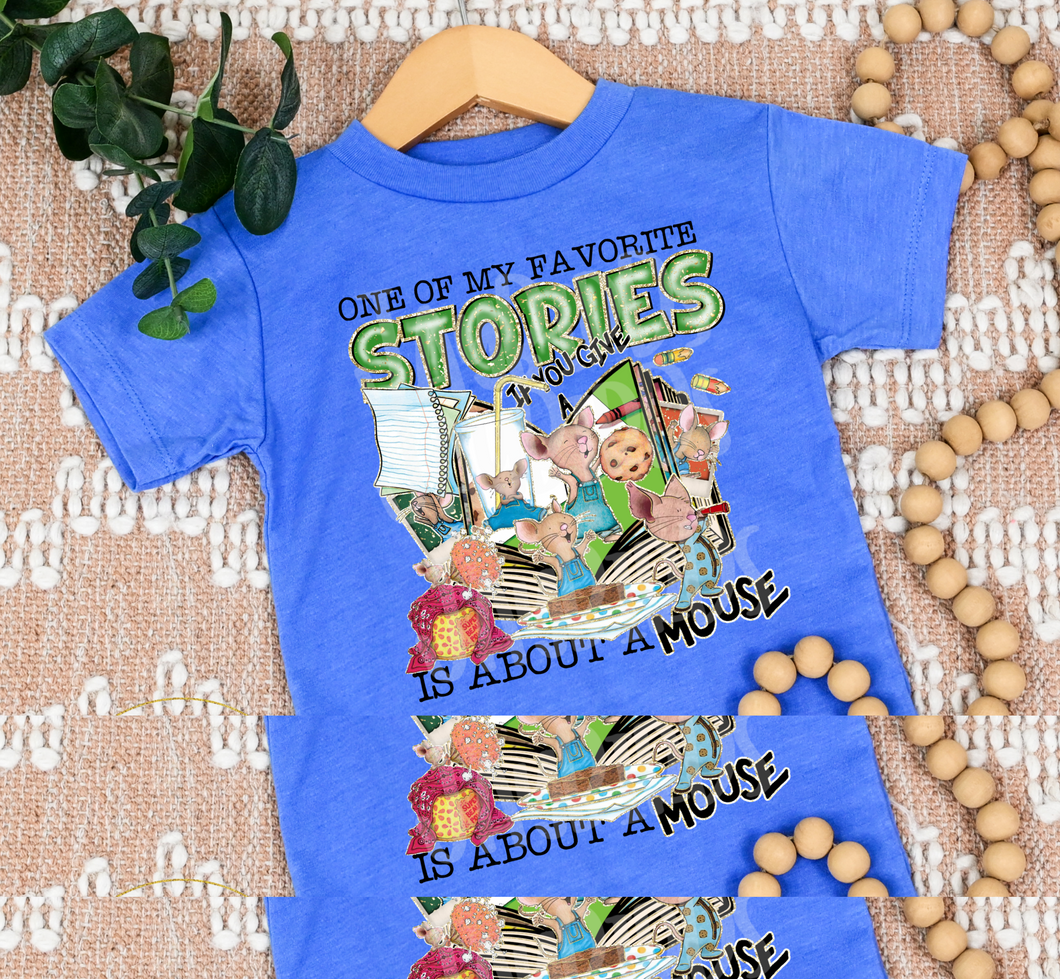Favorite Stories Mouse Solid Tee