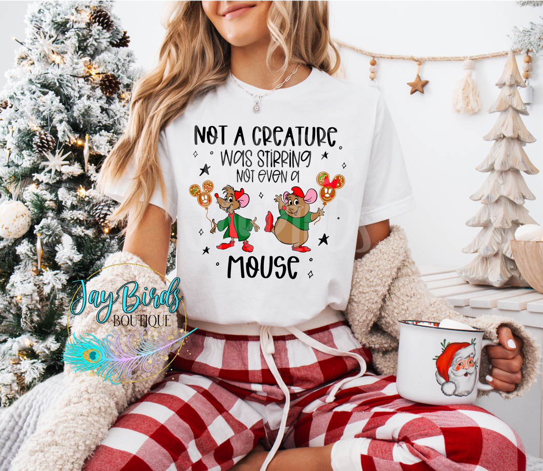 Not a creature was stirring Solid Tee