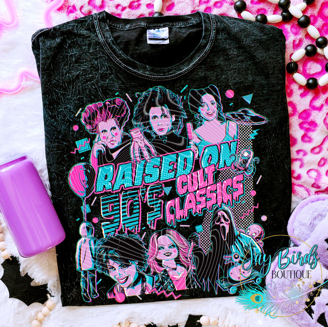 Raised on 90's Cult Classics Solid Tee