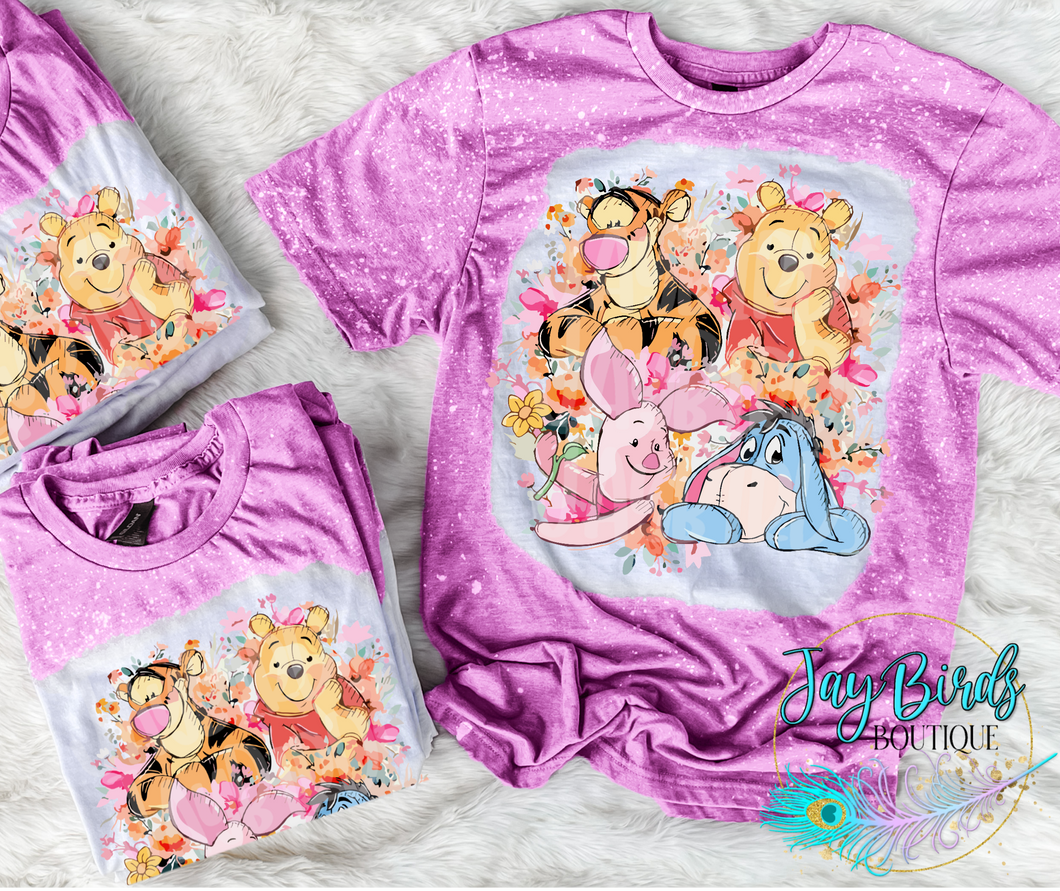 Watercolor Pooh & Friends
