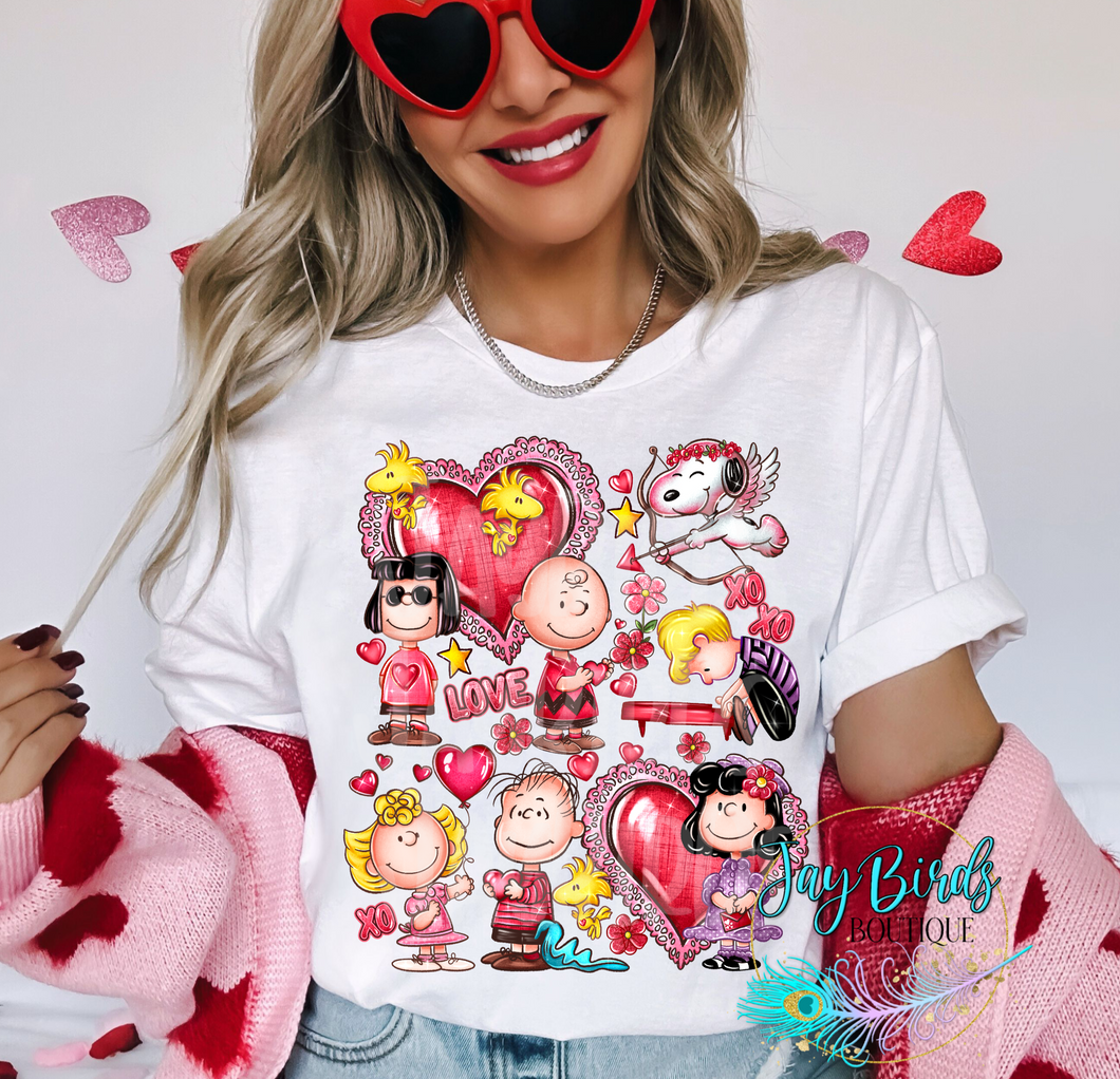 CB & Friends Valentine Solid Tee