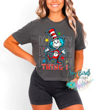 Load image into Gallery viewer, Thing 1 Solid Tee
