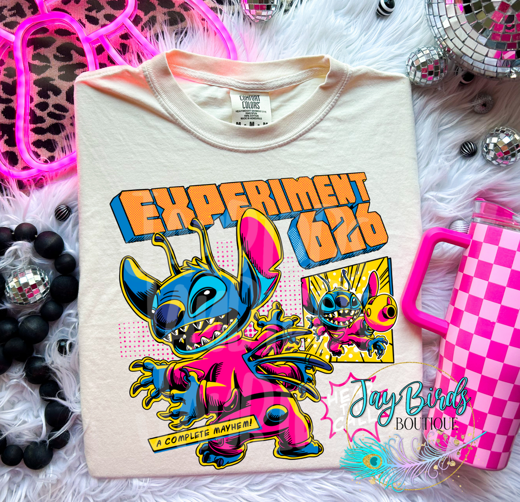 Experiment 626 Solid tee