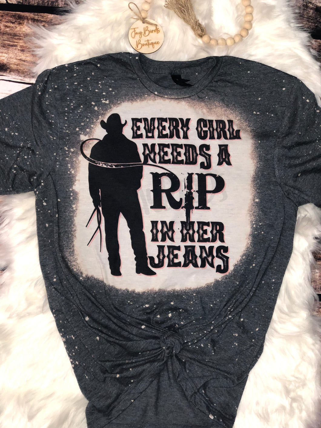 Every girl needs a rip in her jeans