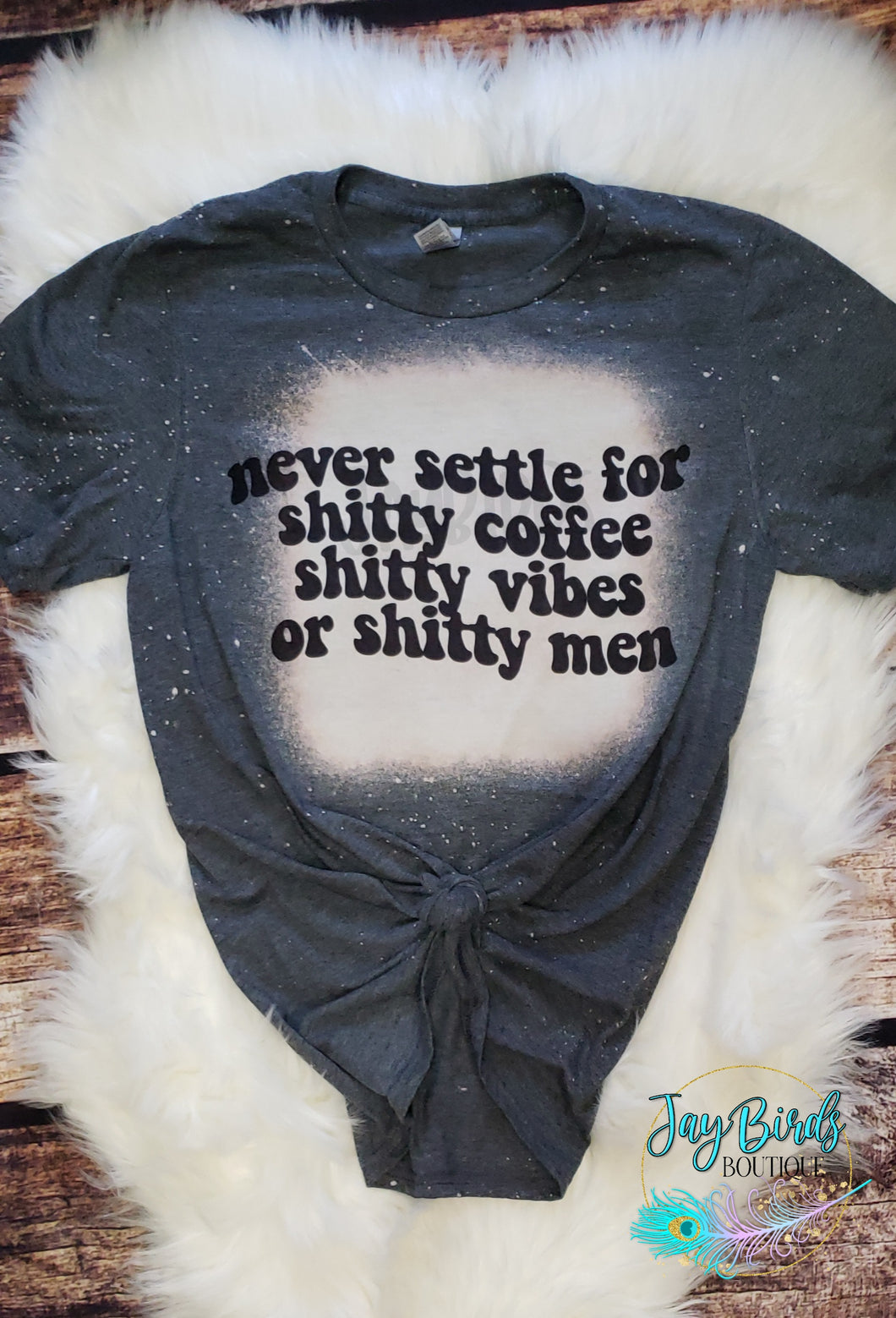 Never settle..